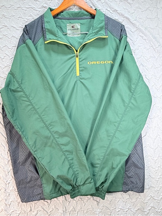 Colosseum Other - Oregon Ducks Colosseum Athletics Mens XL Lightweight Windbreaker Pullover Jacket